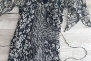 Oasis grey stunning dress uk8