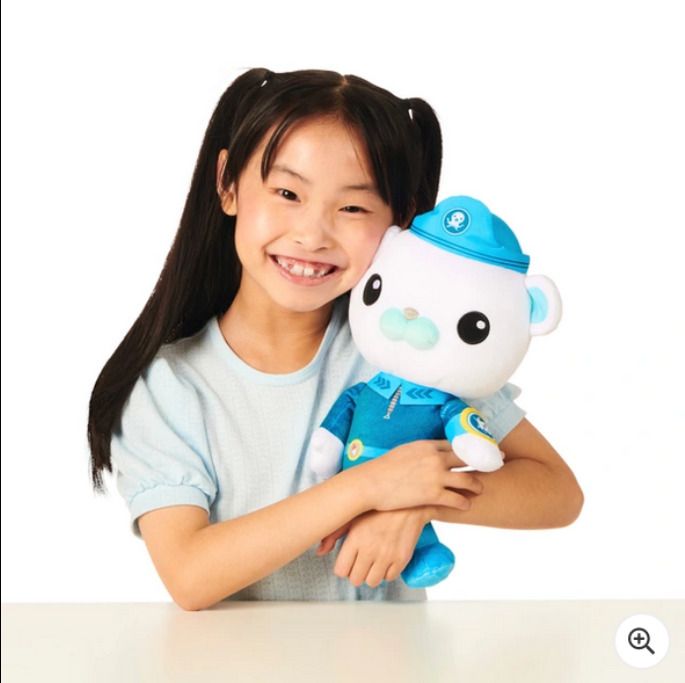 Octonauts Above & Beyond Sound Effects Plush Captain Barnacles Toy