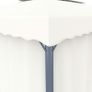 Gazebo with Curtain Cream White Aluminium Image 2