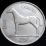 #887 - Ireland - 1928 - Half Crown - Silver - KM.8 Image 2