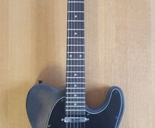 Tobacco burst Tele style electric guitar