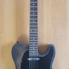 Tobacco burst Tele style electric guitar