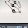 Black Onyx & CZ Silver Bracelet Image 6