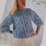 warm mohair hand knit jumper Image 2