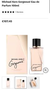 Michael Kors Gorgeous! Eau de Parfum 100ml brand new sealed genuine