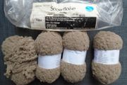 Sirdar Snuggly snowflake chunky, Teddy, 3 x 25g balls, Knitting,craft supplies