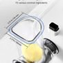 Electric Cheese Grater Salad Maker, 200W Salad Shooter, Electric Vegetable Slicer Shredder Chopper for Fruits with 5 Attachments Image 4