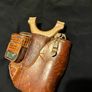 Bushcraft kit with leather belt pouch Image 2
