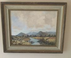 Art - Original Oil on Board.