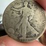 1918 Walking Liberty Silver Half Dollar Coin Image 2