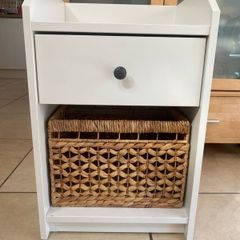 White side table