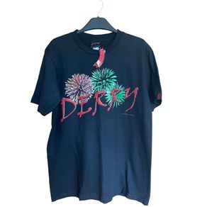 Men's Black T-shirt with 'Derry'logo | Medium |NWT