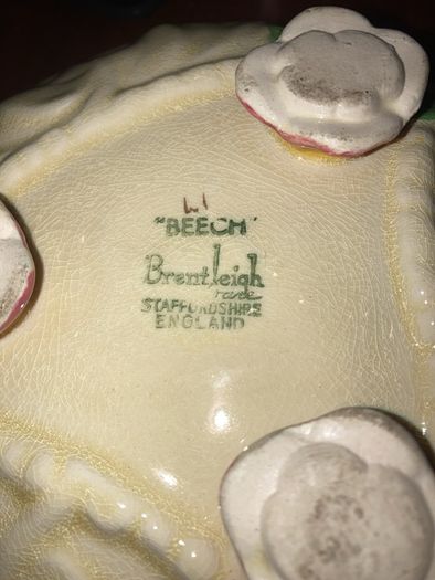 Beech Design Brentleigh Ware Staffordshire Pottery Bowl