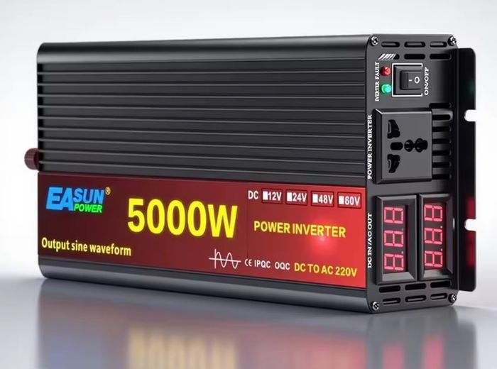 New inverter  Pure Sine Wave Inverter 12v  220V 5000w  Power Solar Inverter 12v DC to AC 220V Converter