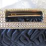 Navy Blue Party Debs Prom Wedding Evening Clutch Purse Bag Handbag Image 3