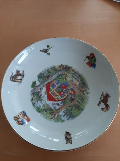 Vintage Hansel and Gretel plate