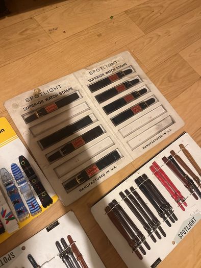 Assortment of watch straps
