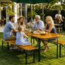 Foldable 3-Piece Beer Garden & Picnic Table Set Image 3