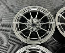 17 18" Inch Strom DSF55 Wheels 5x114.3 Nissan Silvia Skyline S14 S15 RX7 R32 R33 Lexus IS200