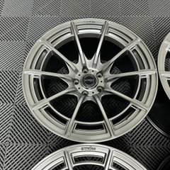 17 18" Inch Strom DSF55 Wheels 5x114.3 Nissan Silvia Skyline S14 S15 RX7 R32 R33 Lexus IS200