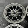 17 18" Inch Strom DSF55 Alloy Wheels 5x114.3 Nissan Silvia Skyline S14 S15 RX7 R32 R33 Lexus IS200 Image 2