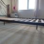 Solid wood and iron double bed frame Image 7