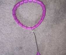 Workout Hula Hoop Purple
