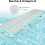 Air Inflatable Gymnastics Mat Tumbling Mats 10ft Track 4 Inch Thickness Tumble Tracks for Home Use/Training/Yoga with Electric Pump (FREE POSTAGE) Image 2