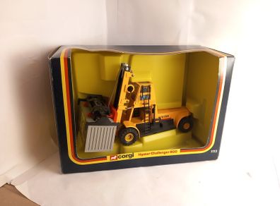 Corgi Corgi 1113 Hyster Challenger 800 Container Lifter & Container  Original packing immaculate condition great gift present play kids children toys  car machineries made in England
