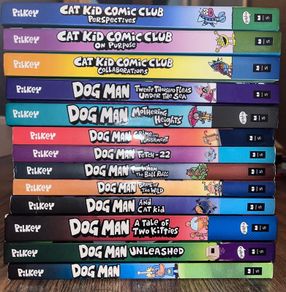 Dog Man/Cat Kids series