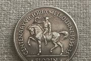 1934-35 Melbourne Centenary Florin