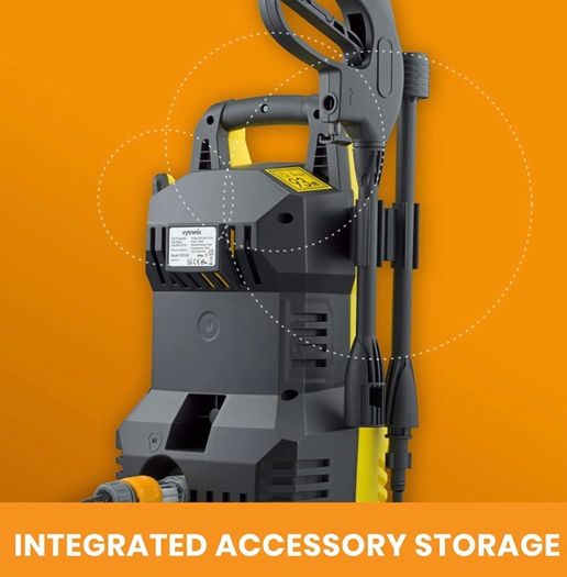 Powerful Electric Pressure Washer 1400W | Jet Wash | High-Performance Power Cleaner for Car, Home, Patio and Garden Furniture | 105 Bar Water Jet (FREE POSTAGE)