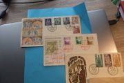 Spanish Vintage Fdcs Stamps.