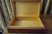 Wooden Box 8x5x3 inch.  Handcrafted in solid wood