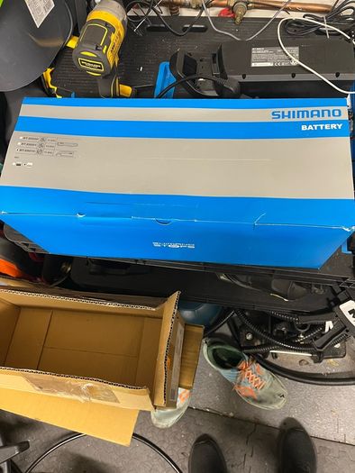 Bicycle Shimano Charger and Batteries