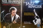 Neil Diamond Dvd Bundle Collection The Jazz Singer + Greatest Hits Live