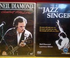 Neil Diamond Dvd Bundle Collection The Jazz Singer + Greatest Hits Live