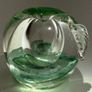Vintage TVG (Teign Valley Glass) Apple Paperweight Image 3