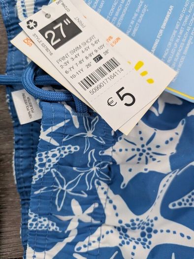 Swim Shorts Age 12 Brand New with Tags