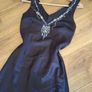 vintage karen millen embellished satin maxi dress occasion wedding party Image 3