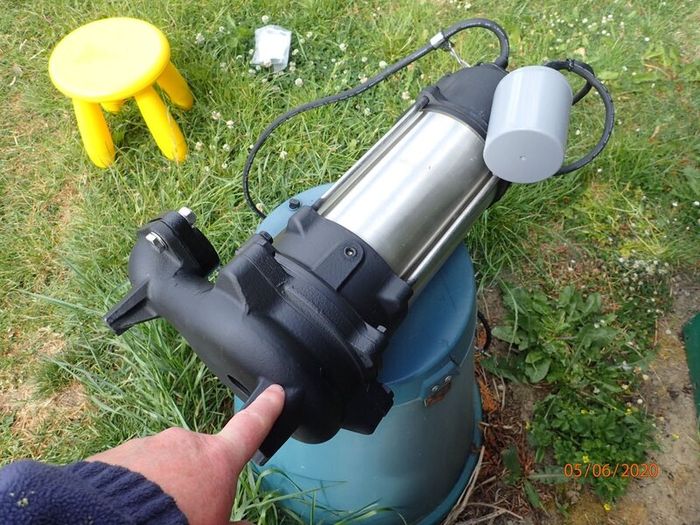 2 HP heavy duty dirty water pump