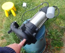 2 HP heavy duty dirty water pump