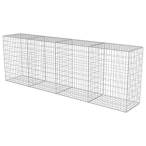 Gabion Wall with Covers Galvanised Steel 300x50x100 cm