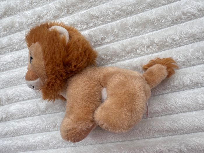 Ty Beanie Boo Lion Louie Plush Soft approx. 15 cm. Used Please see photos