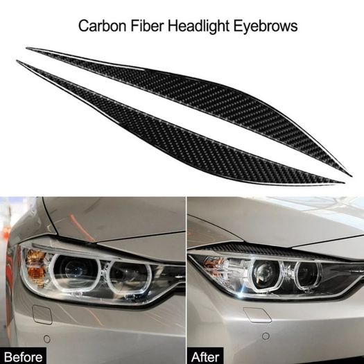 BMW F30 F31 F34 Eyelids Eyebrows Carbon