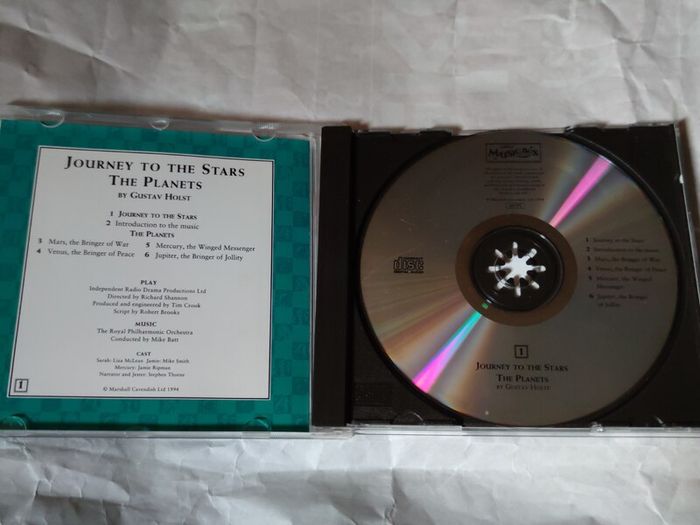 Journey to the Stars Gustav Holst Cd
