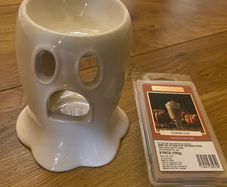 Ghost wax burner and Punpkin Chai Wax Melts