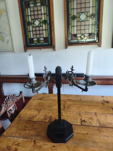 Antique candle holder