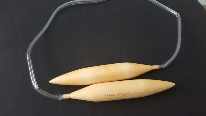 Jumbo 15mm 20mm 25mm Wooden Circular Needles 1pc