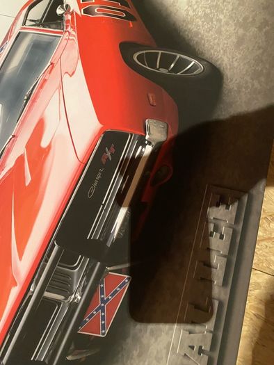 General Lee canvas ( dukes of hazard)